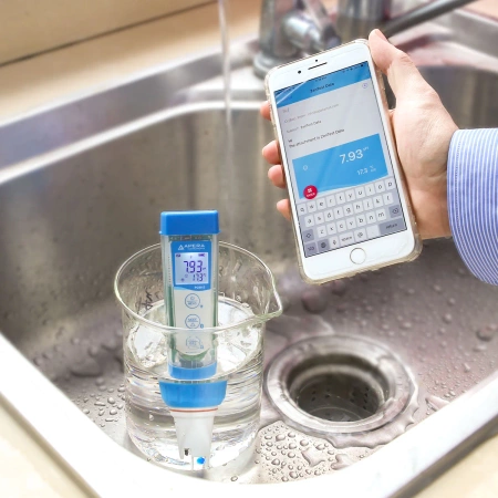  APERA INSTRUMENTS PC60-Z MIERNIK 7 w 1 pH, PRZEWODNOŚĆ/EC, TDS, ZASOLENIE, REZYSTYWNOŚĆ I TEMPERATURA