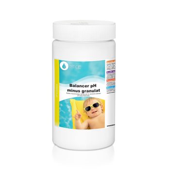 Balancer pH minus granulat do obniżania wartości pH wody basenowej NTCE opakowanie 7 kg