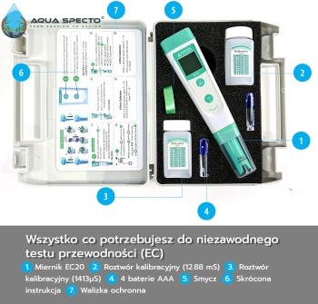 APERA INSTRUMENTS EC20 MIERNIK PRZEWODNOŚCI