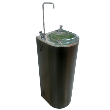 Aqua Solution AQF300 Black Czarna fontanna wody pitnej z dodatkowym kranikiem