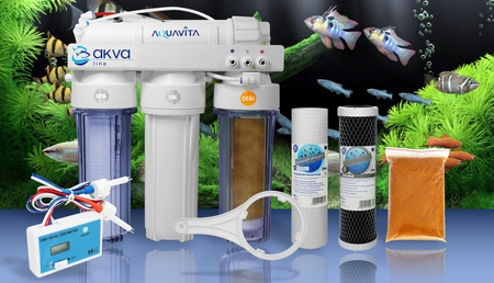 FILTR WODY  RO4 DEMI MIERNIK TDS +ZAPAS