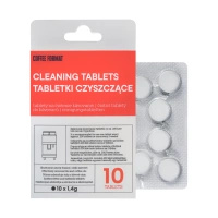 Coffee Format 10 Tabletki do czyszczenia ekspresu 10 x 1,4g