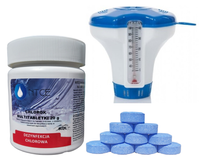 Multitabletki 20g BLUE 0,5 kg + boja z termometrem