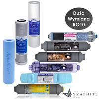 Komplet wkładów wodaRO pełny serwis roczny RO10 BIOCERA