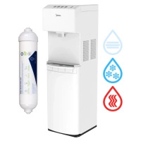 ZESTAW Midea JS1844S WHITE Wolnostojący bezbutlowy dystrybutor wody z filtrem