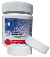Chlorox T Tabletki 200 g przeznaczone do długotrwałej dezynfekcji wody basenowej NTCE  Opakowanie: 5 kg 