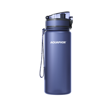 Butelka filtrująca City 650 ml (różne kolory - granatowy)