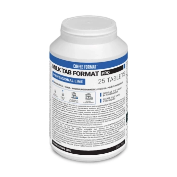 Coffee Format Milk Tab Format PRO 25x15g Tabletki do czyszczenia systemu spieniania mleka