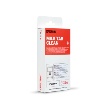 Coffee Format Milk Tab Clean+ 6x15g Tabletki do czyszczenia systemu mlecznego
