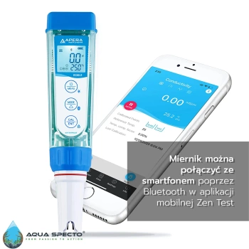  APERA INSTRUMENTS EC60-Z MIERNIK PRZEWODNOŚCI, TDS, ZASOLENIA, REZYSTYWNOŚCI I TEMPERATURY